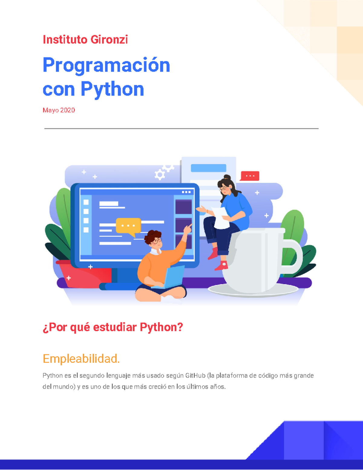 Programación con Python - Martina - Programación Lógica - Siglo 21 ...