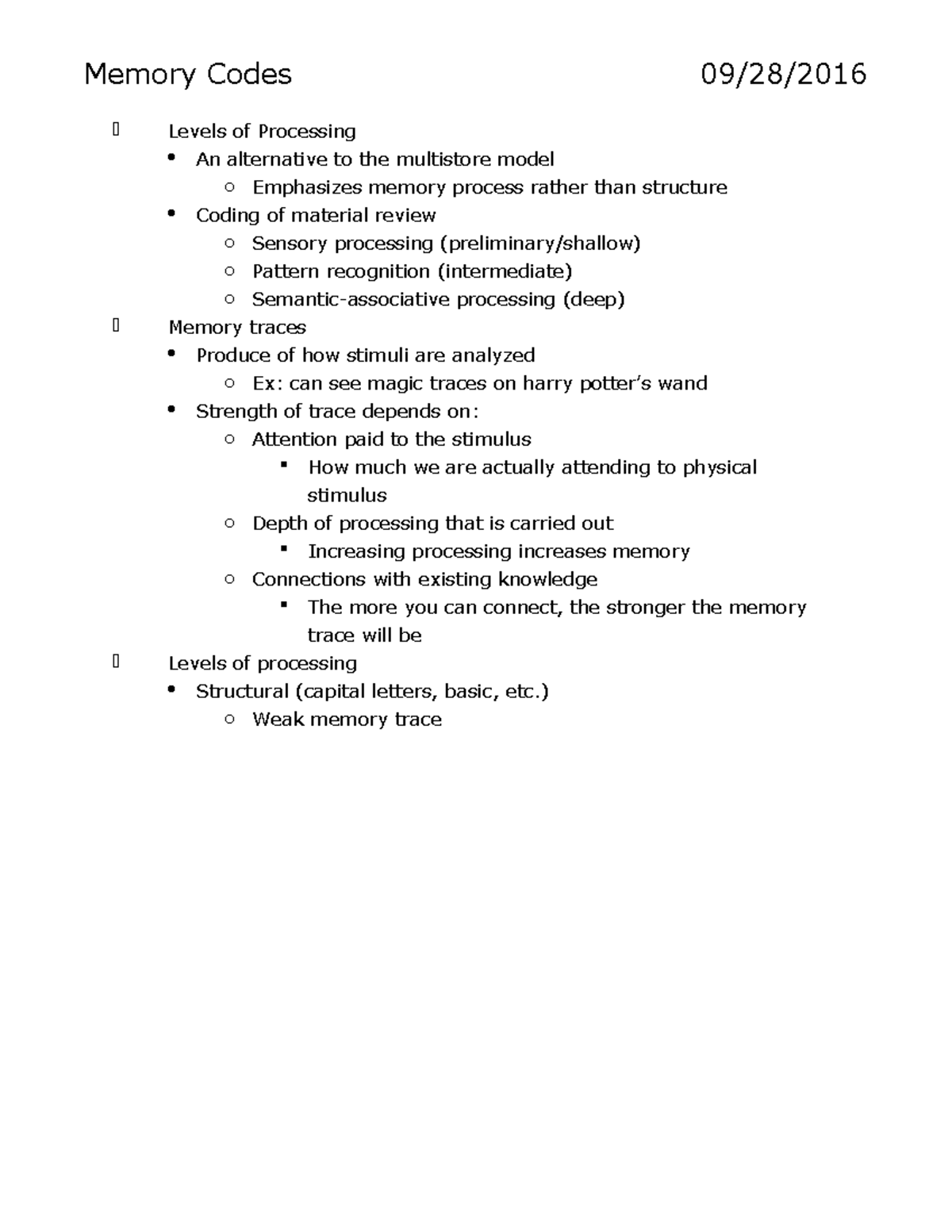 Cognitive 2 - exam 2 study guide with notes from the book and lecture ...