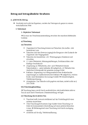 Unterschlagung, § 246 StGB - Unterschlagung, § 246 StGB I. Tatbestand 1 ...
