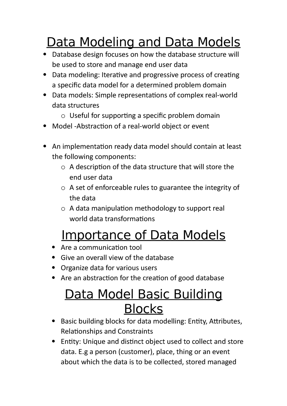 UsING DATA STRUCTURES TO MODEL REAL-WORLD THINGS Even