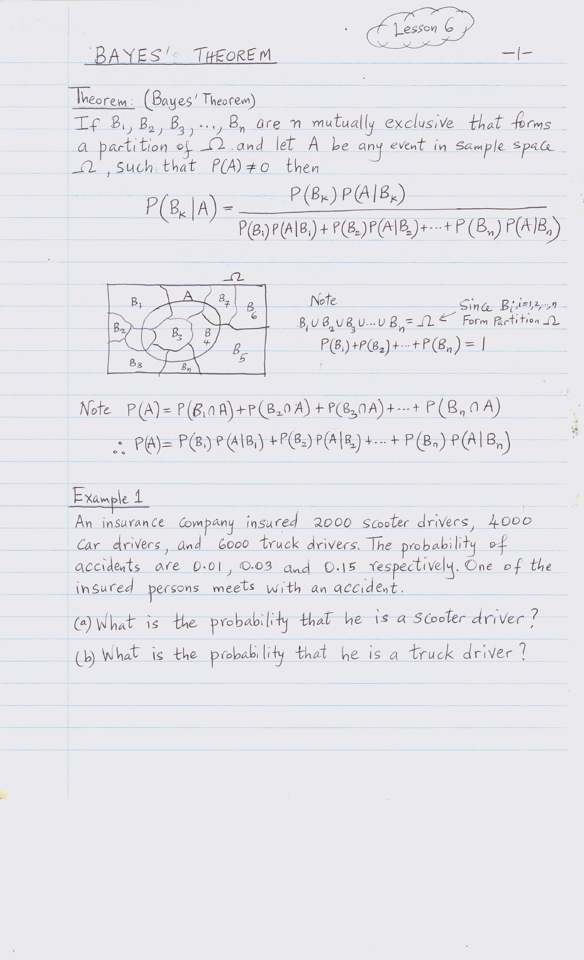 Lesson 6 - Read This - Intro To Mathematical Statistics - Studocu