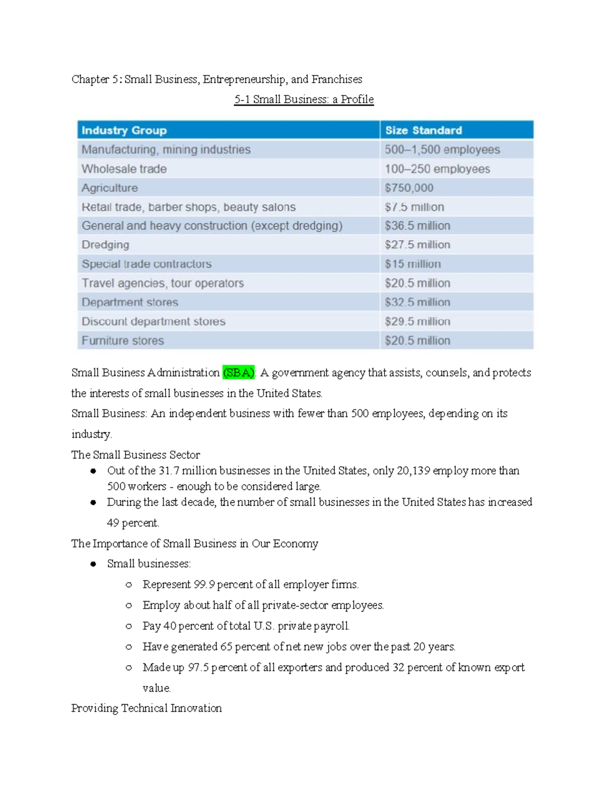 chapter 05 assignment small business entrepreneurship and franchises