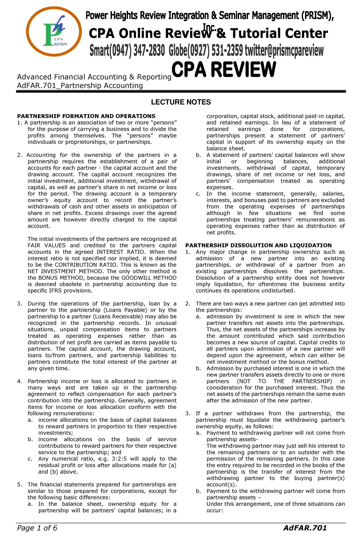 Pdfcoffee - Practice Materials - Advanced Financial Accounting ...