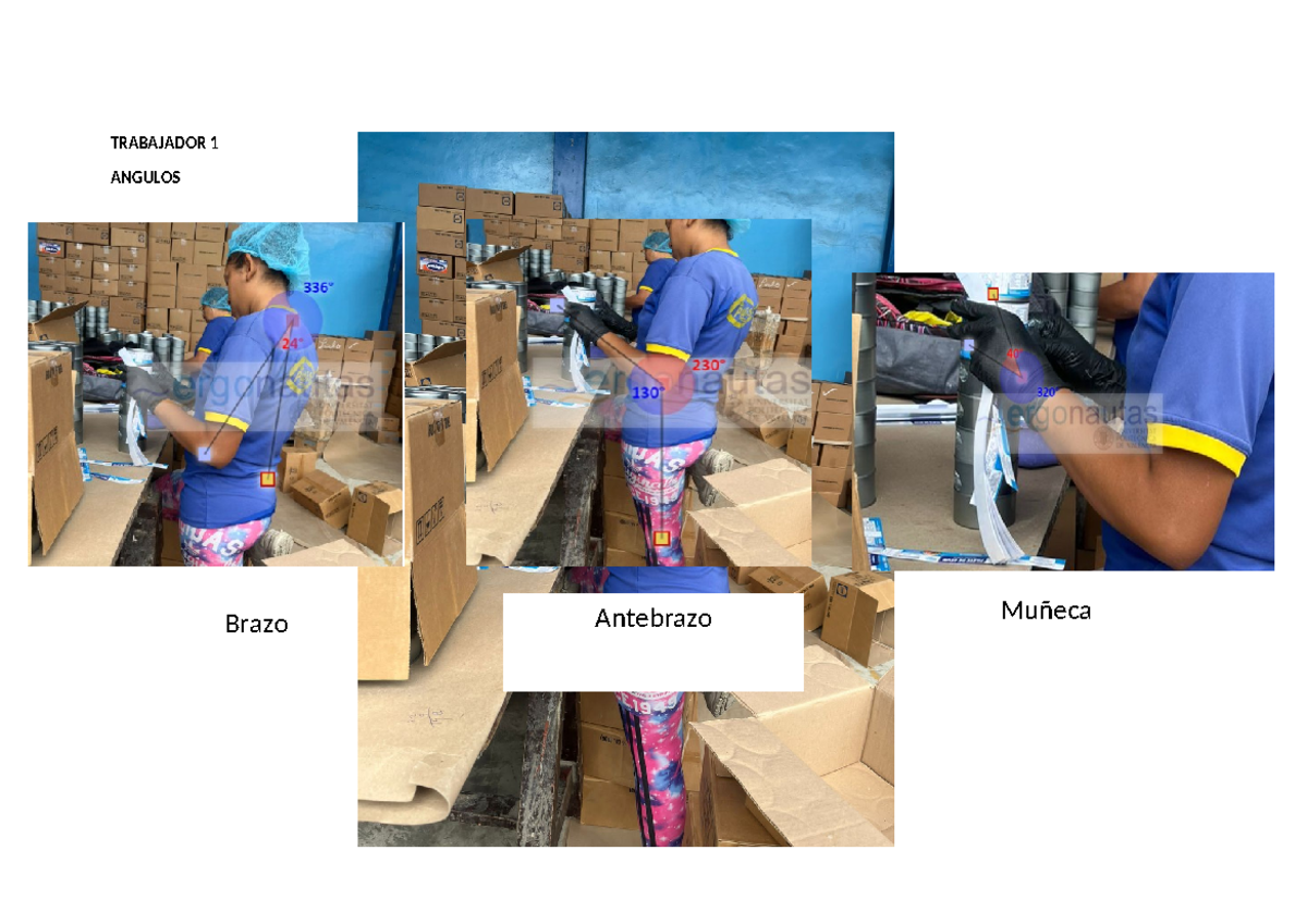 Metodorula - Método rula para evaluar riesgo - ERGONOMIA - TRABAJADOR 1 ...