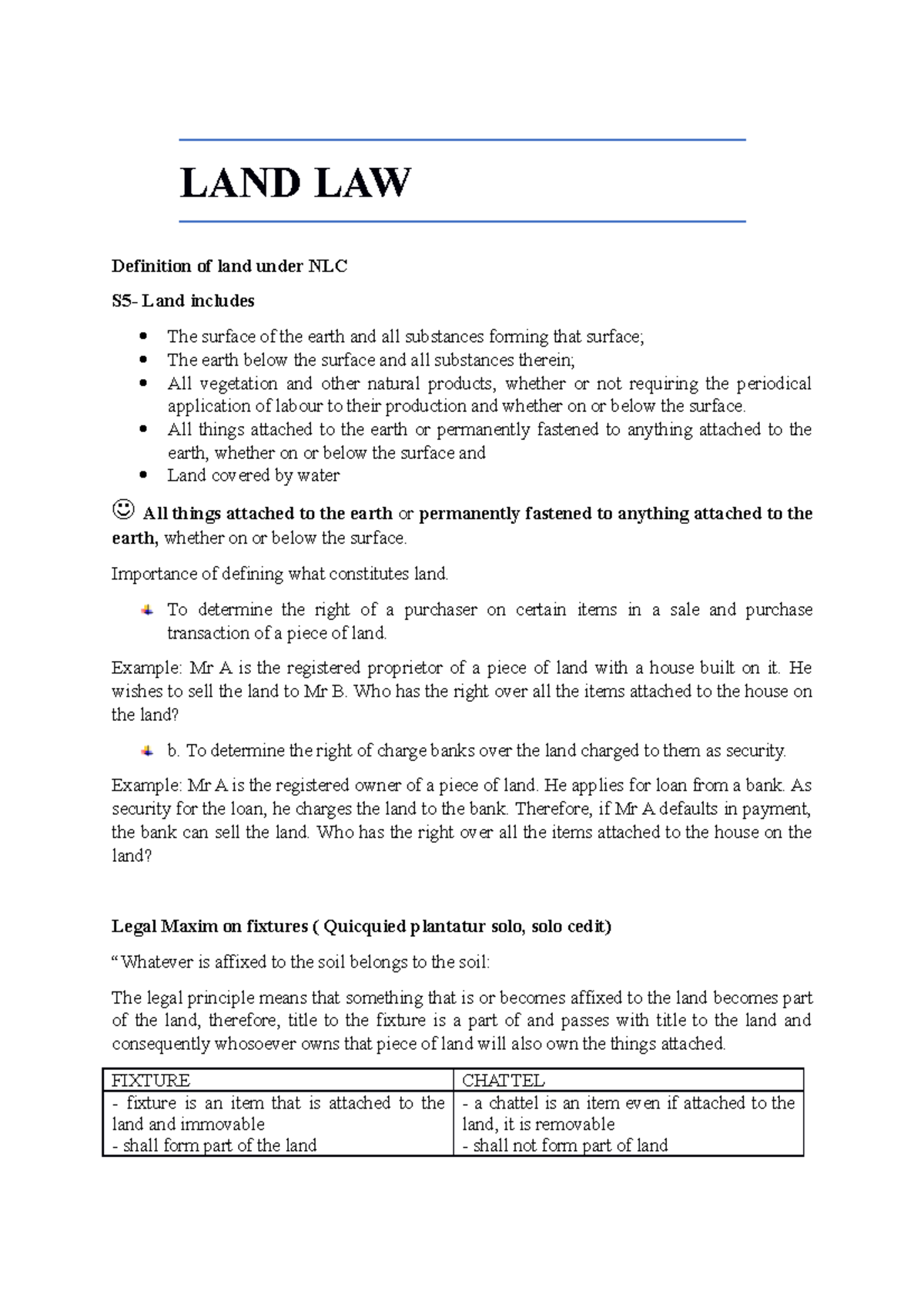 dissertation topics on land law