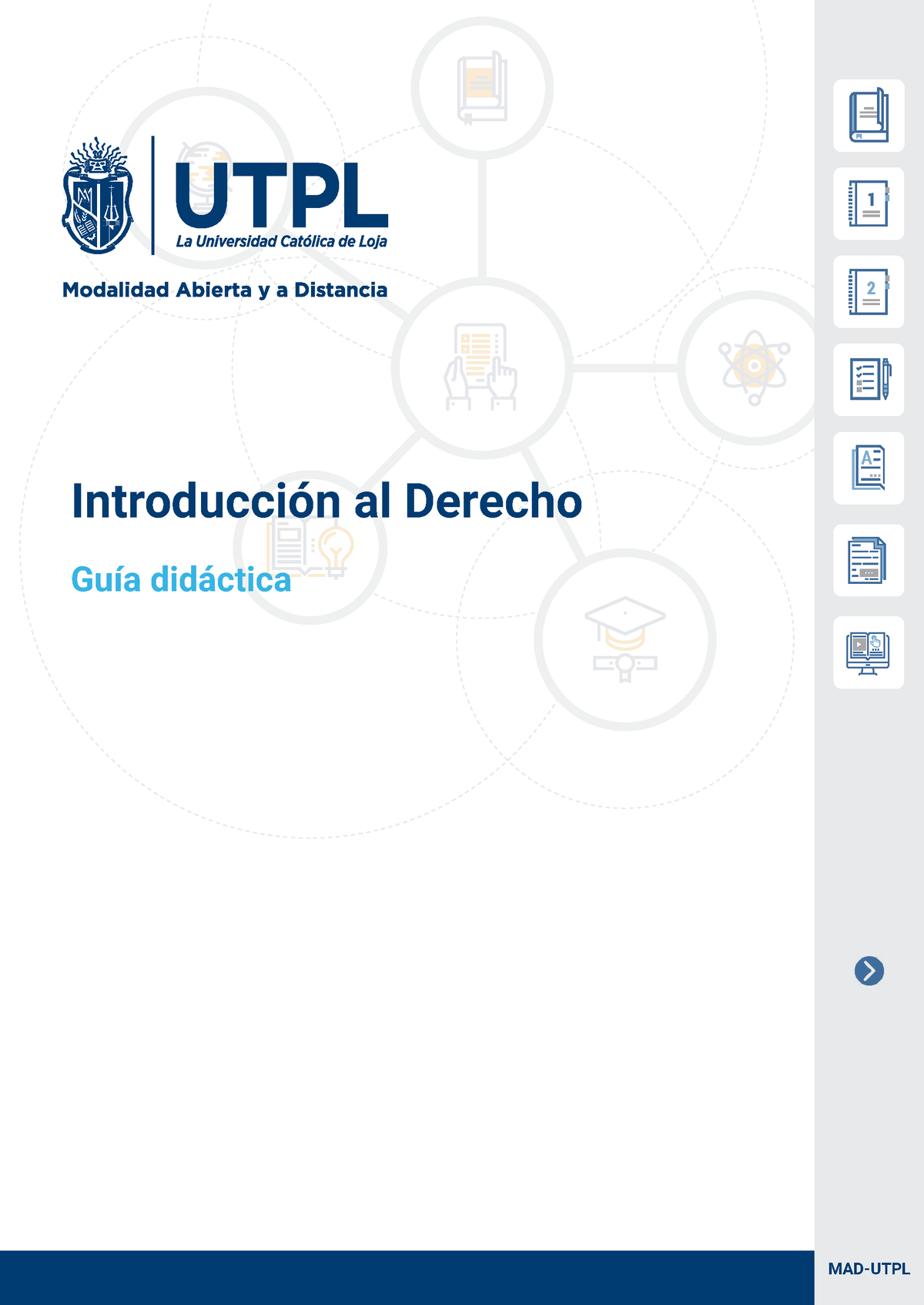 Guía Didáctica Introduccion Al Derecho Introducción Al Derecho Guía