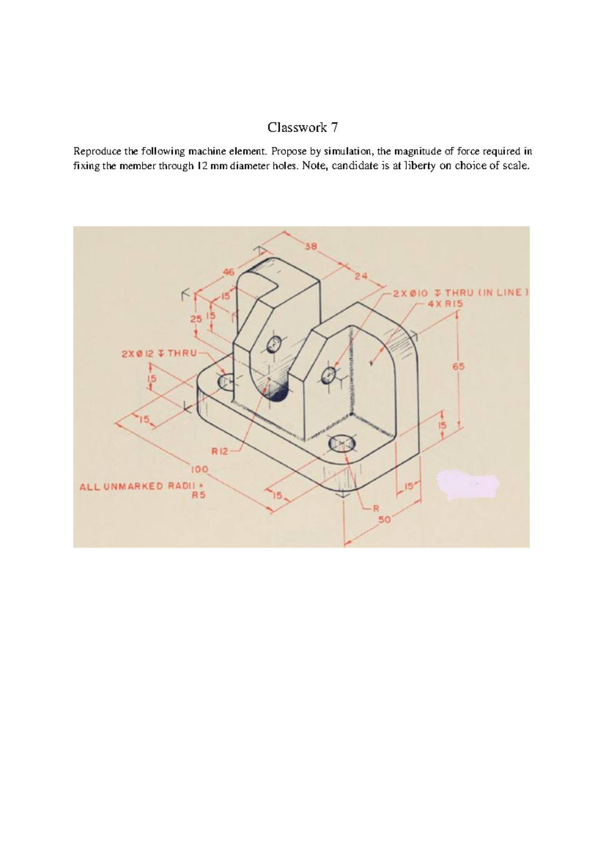 Classwork 7 - Modeling - Engineering Mechanics note - Classwork 7 ...