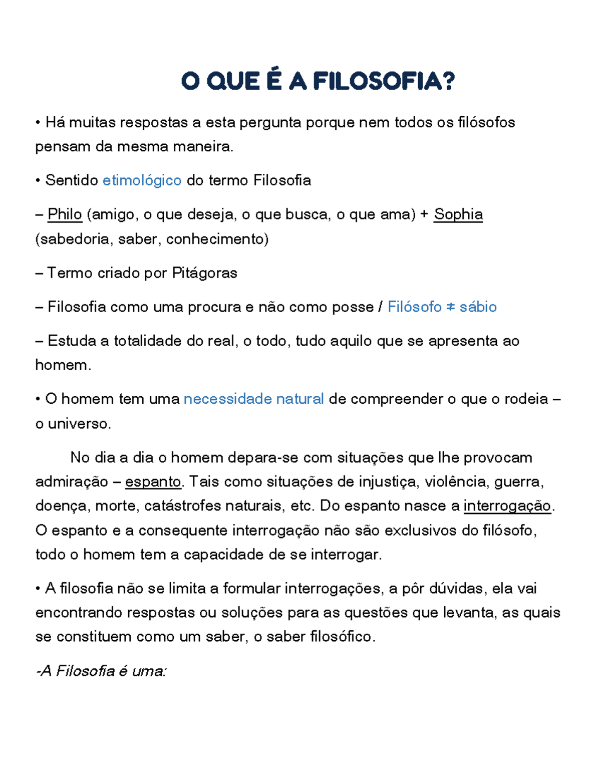 Perguntas E Respostas De Filosofia - FDPLEARN