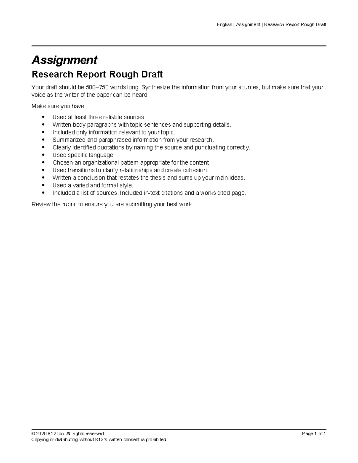 8460103 - I love it so muchh - English | Assignment | Research Report ...