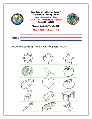 Math Worksheets Grade 4 7 29 - Name: Week of July 29