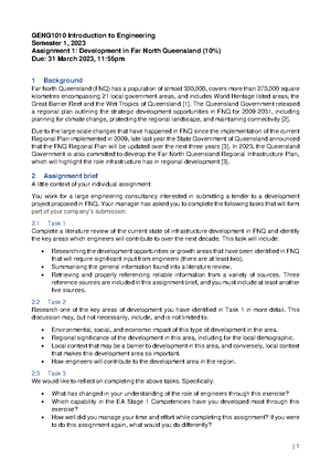 CAD Assignment 1 - Instructions v3 - GENG1101 – CAD Assignment 1 ...