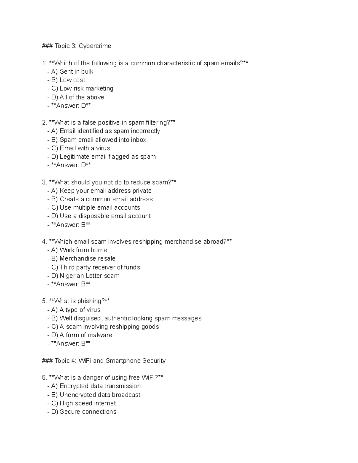 Cybercrime notes on Privacy, Data, Piracy & Digital Vandalism - Topic 3 ...