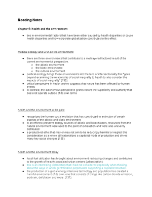 Week 7 Reading and In Class Notes - Reading Notes chapter 7: plural ...