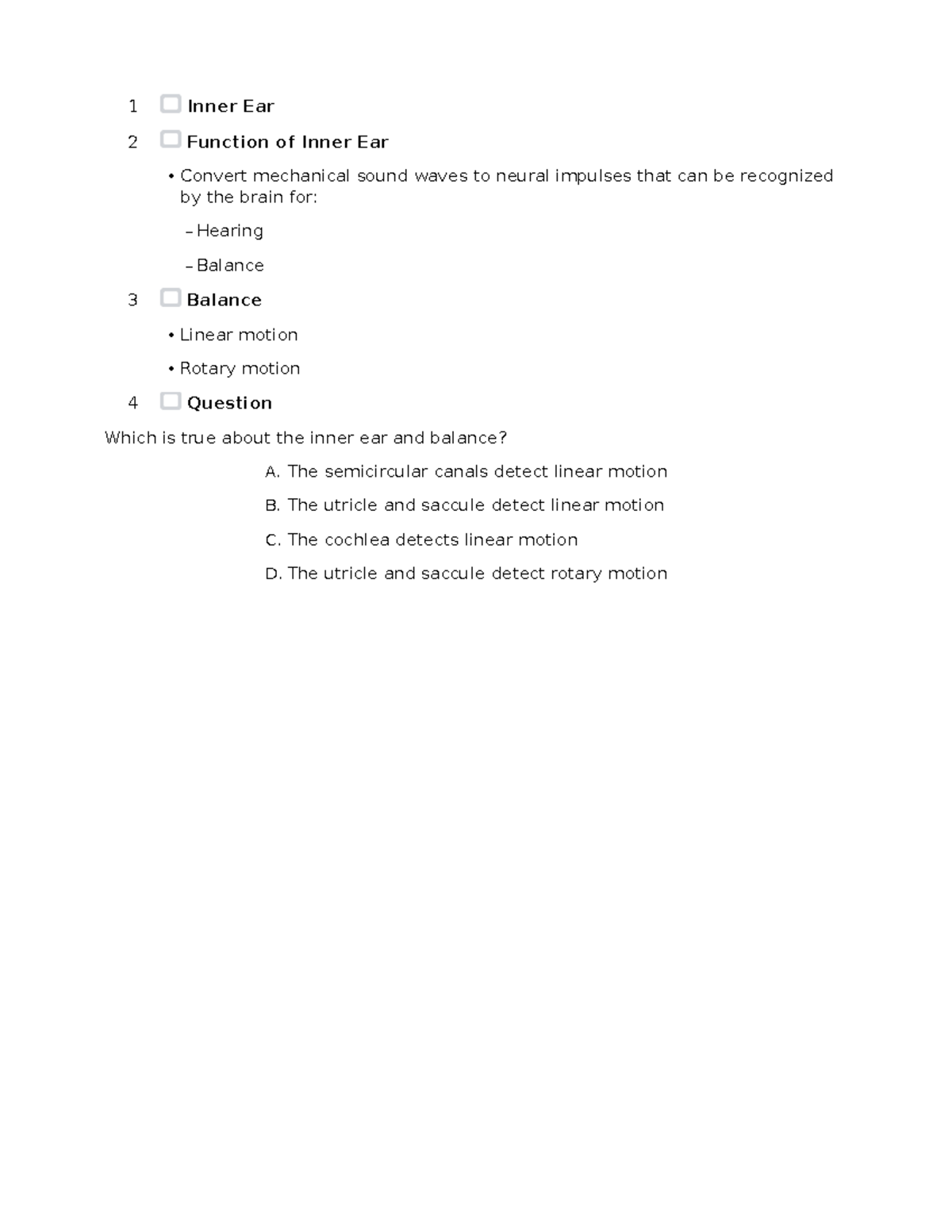 Inner Ear - Developmental abnormalities are present at birth or are ...