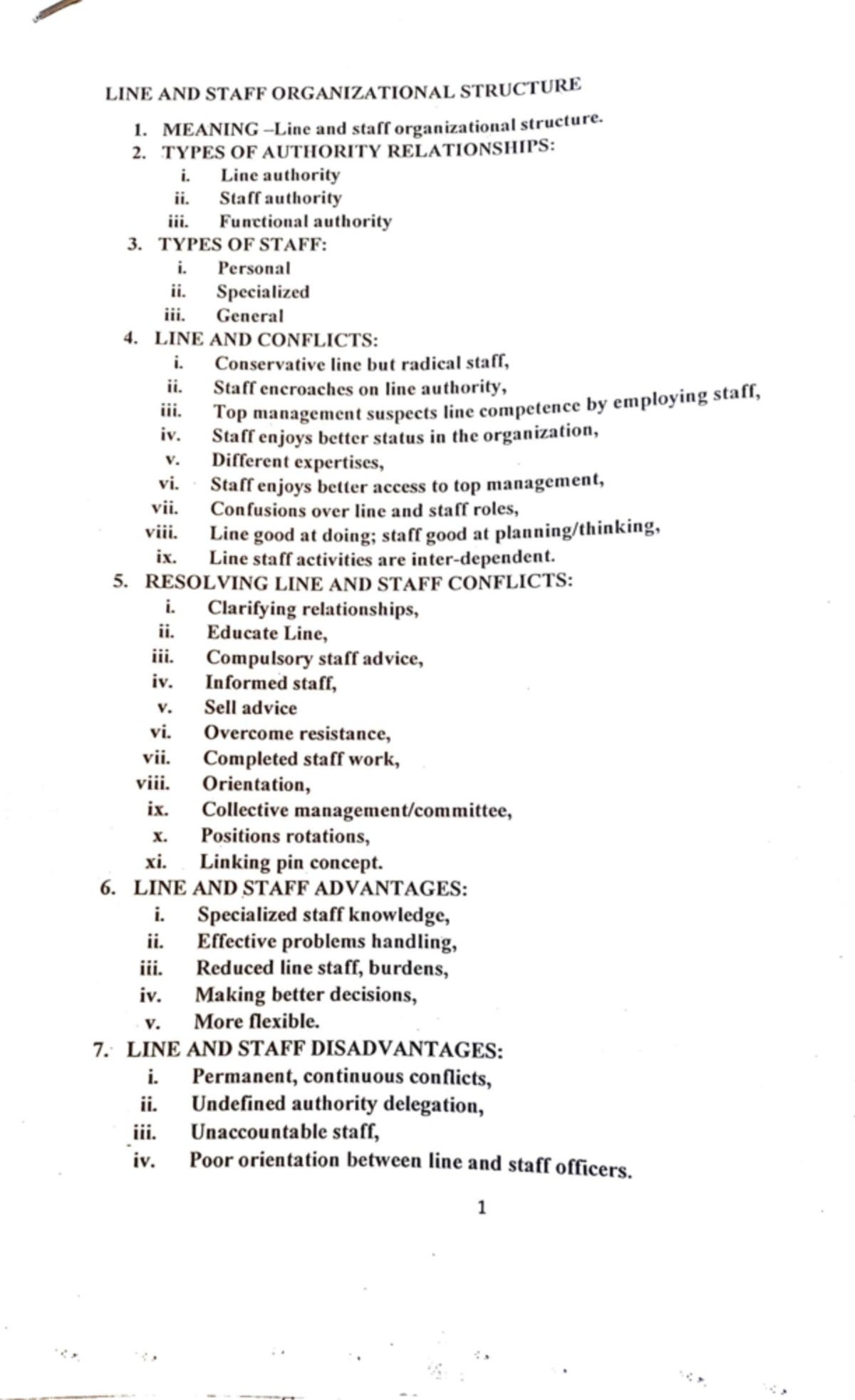 Line and staff organizational structure industrial 240220 161847