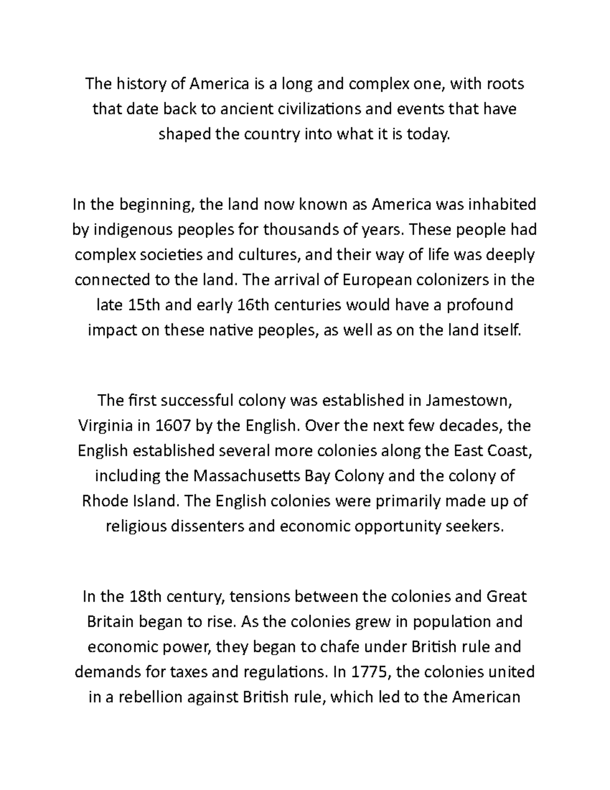 history-of-america-summary-the-history-of-america-is-a-long-and