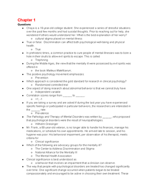 PSY 215 Schizophrenia Spectrum and Other Psychotic Disorders Notes Part ...