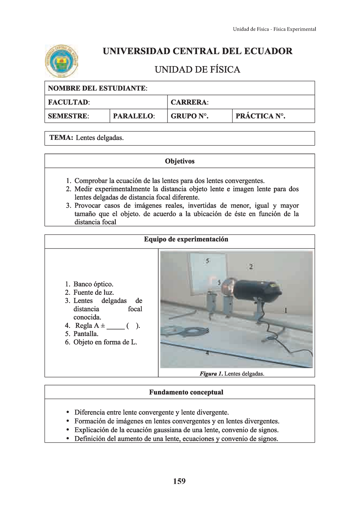 34 Lentes Delgadas - FÍSICA II - 159 Unidad De Física - Física ...