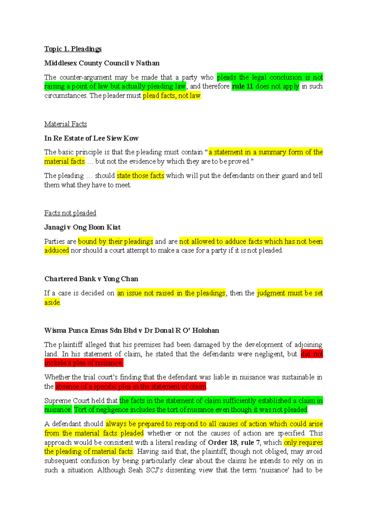 chapter-1-pleadings-cases-of-the-topic-topic-1-pleadings-middlesex