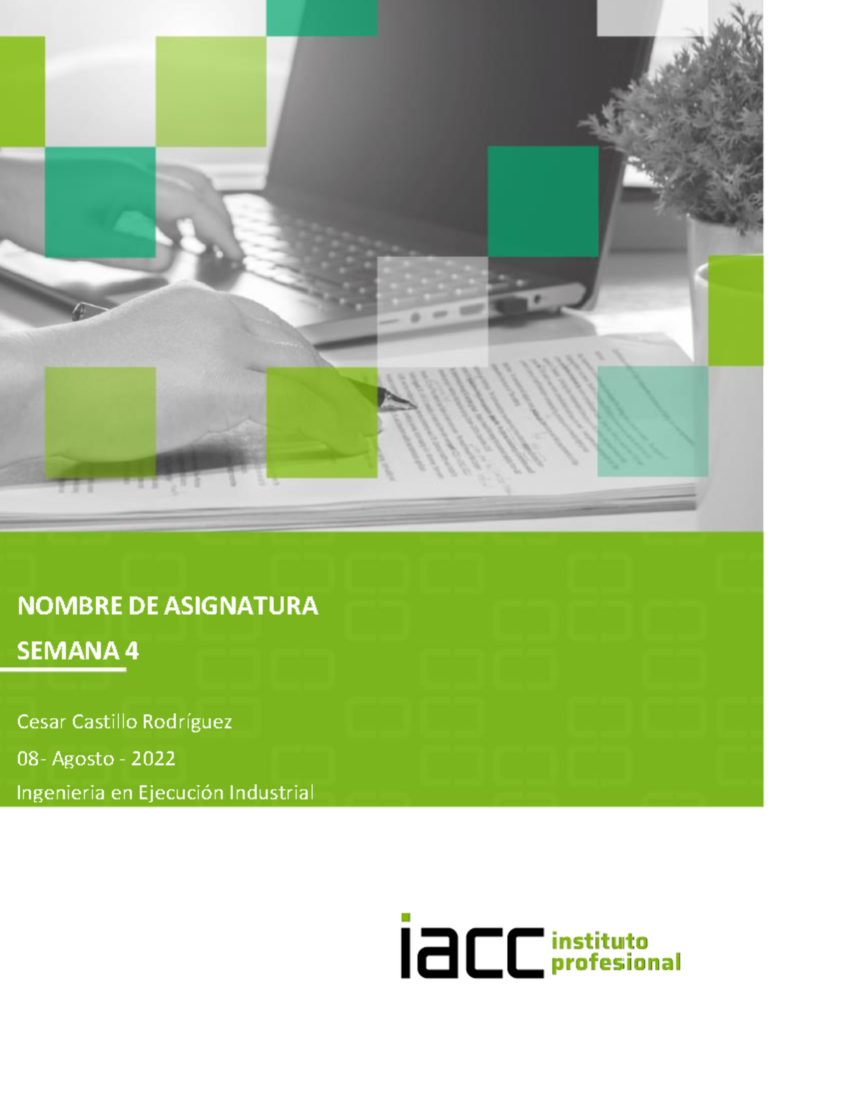 (Cesar Castillo tarea 4) Gestion Estrategica y gestion de control ...
