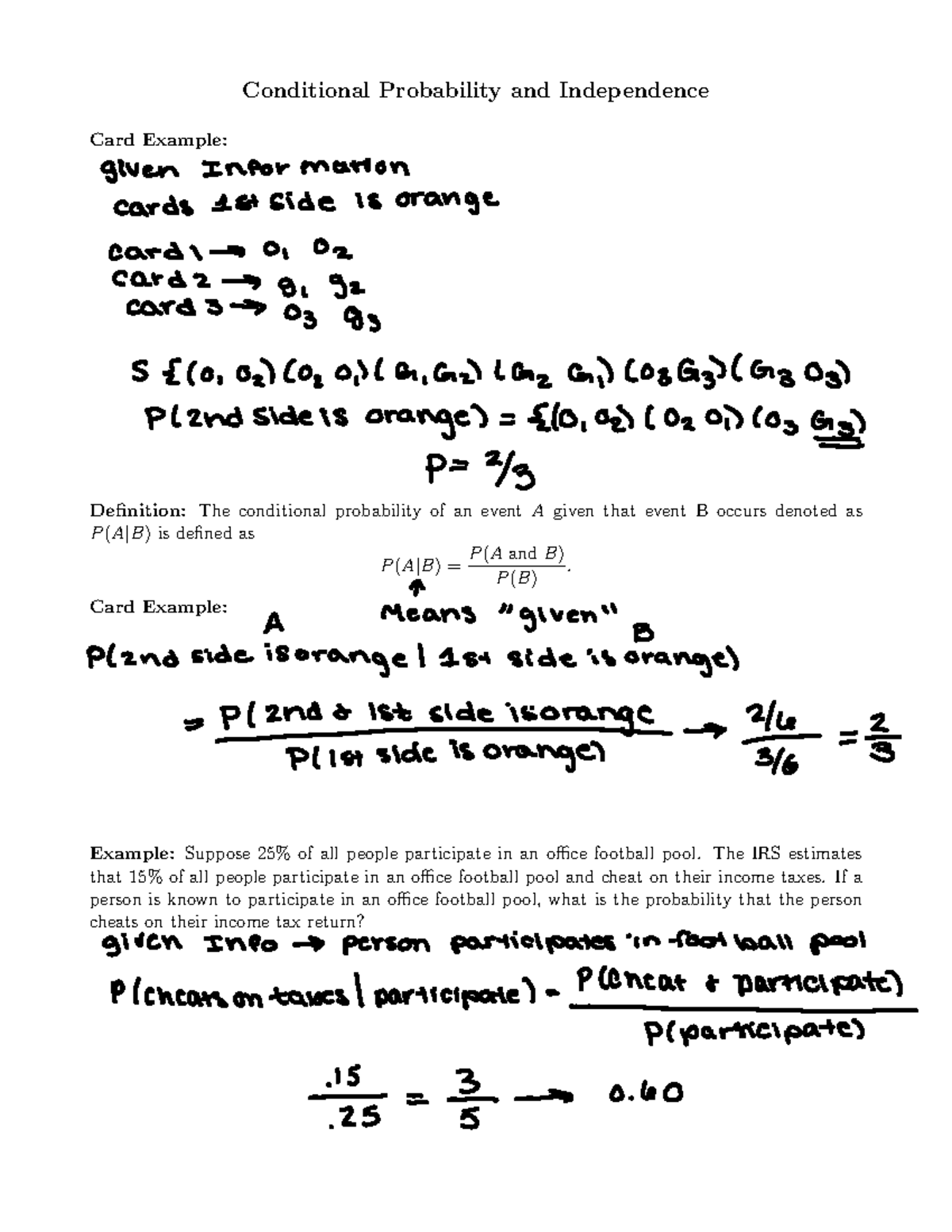 conditional-probability-and-independence-sta-5325-iup-studocu