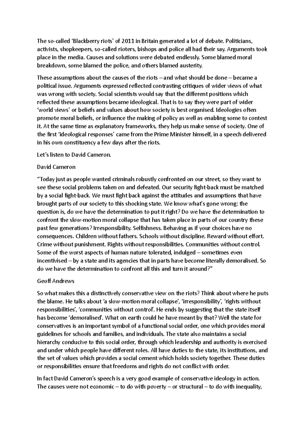 Week 22 the blackberry riots transcript - The so-called ‘Blackberry ...