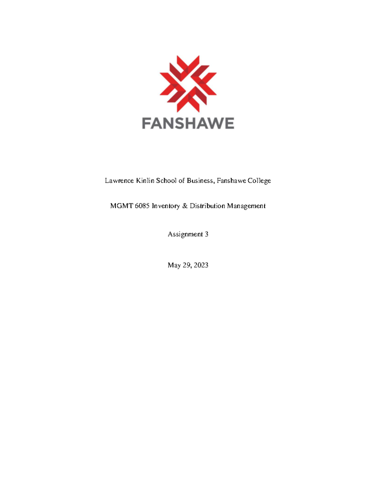 fanshawe college late assignment policy