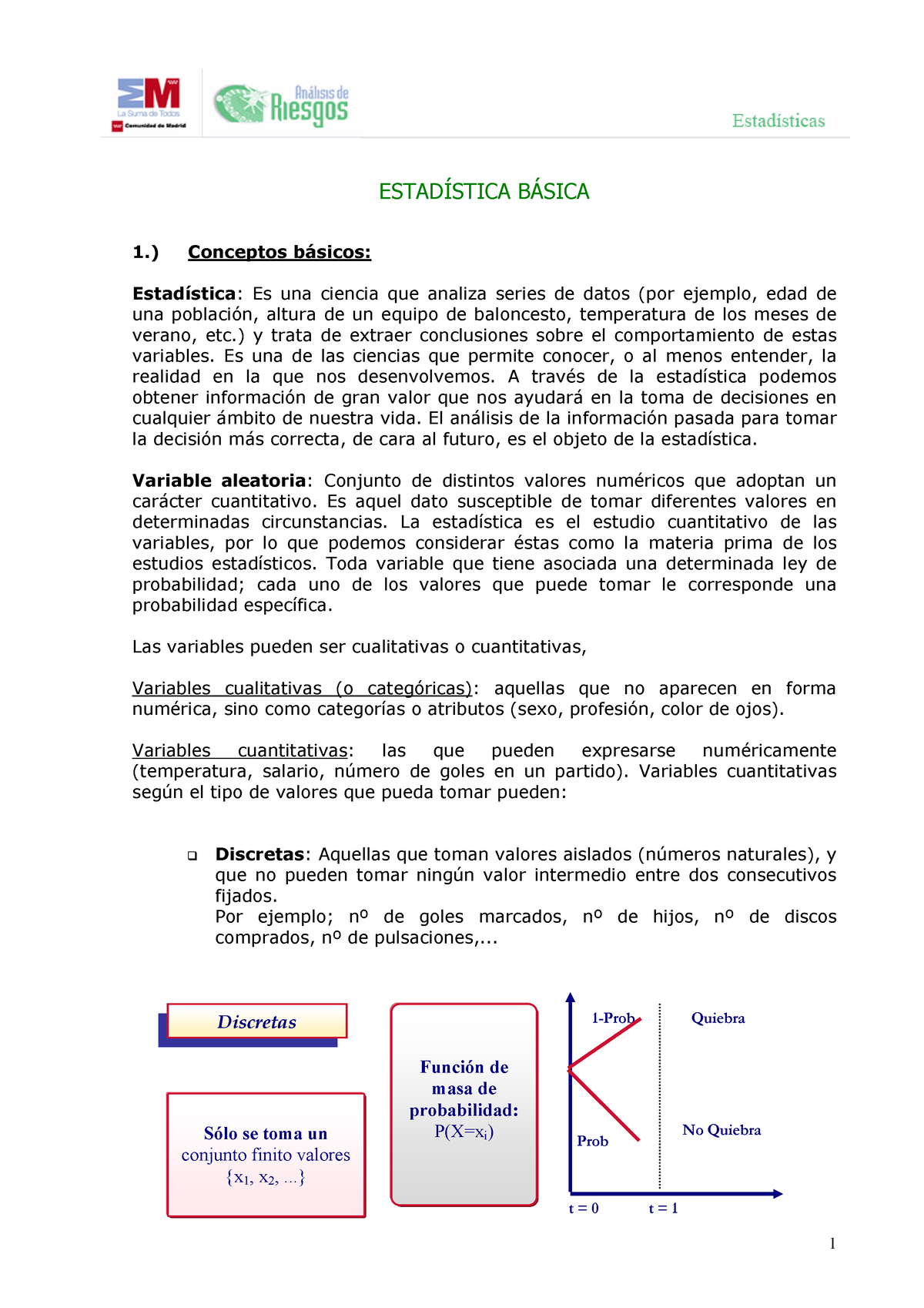 Estadisticas Es - Apunte - ESTADÕSTICA B¡SICA 1.) Conceptos B·sicos ...