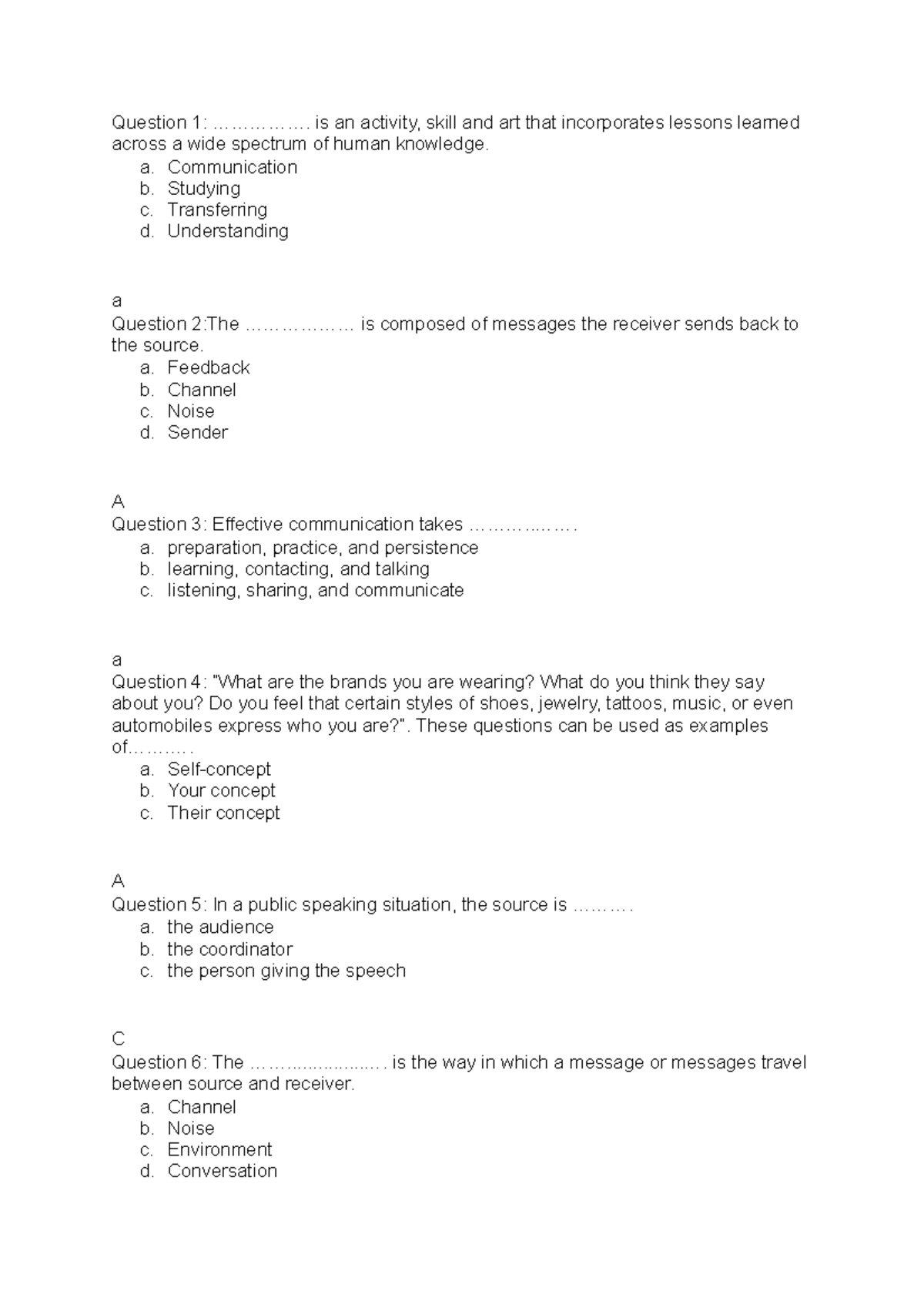 Ssb201-source - Suộc Uy Tín - Question 1: . Is An 