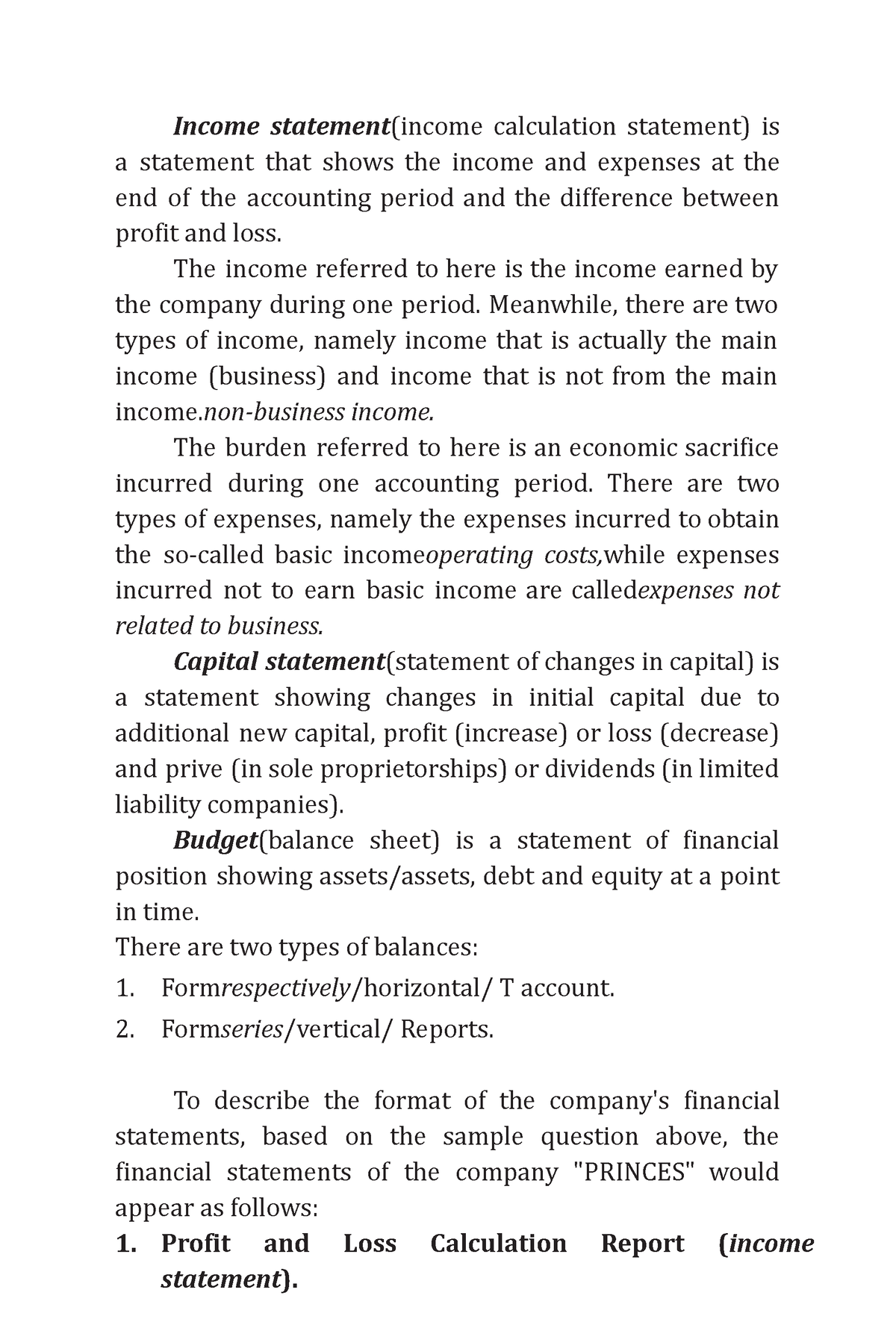 Accounting fnl-11 - learning - Income statement(income calculation ...