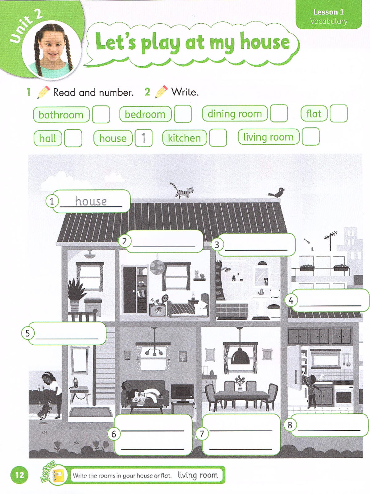 Learn with us 2 unit 2 activity book - 2 Lesson 1 walt Vocabulary play ...