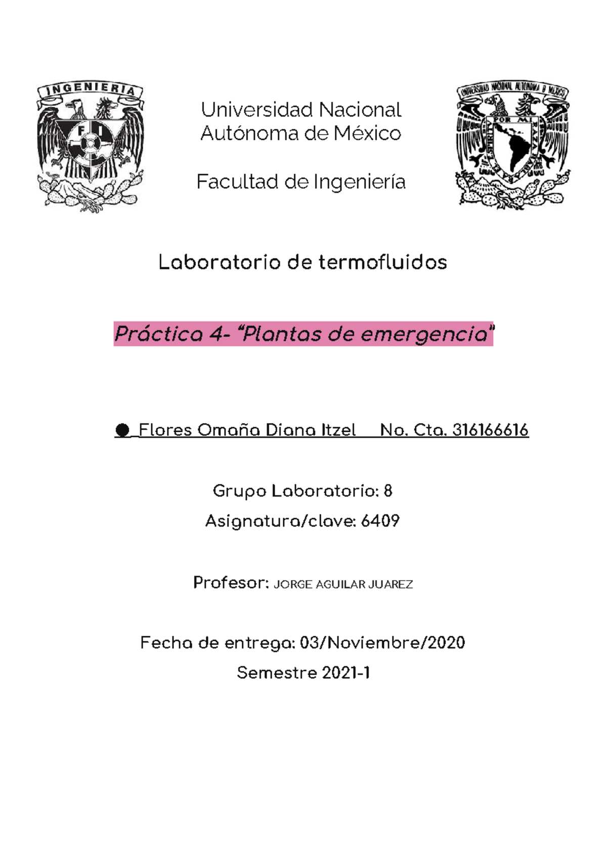 Pr Ctica 4 Lab - Universidad Nacional Autónoma De México Facultad De ...