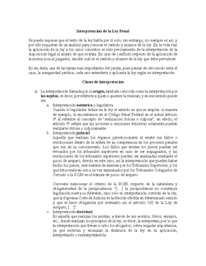 Nueva Guía Penal 1er Parcial - Nueva Guía De Penal: Derecho Penal ...