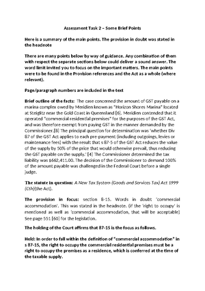 Week 1 - Lecture notes, week one, LAWS314, statutory interpretation ...