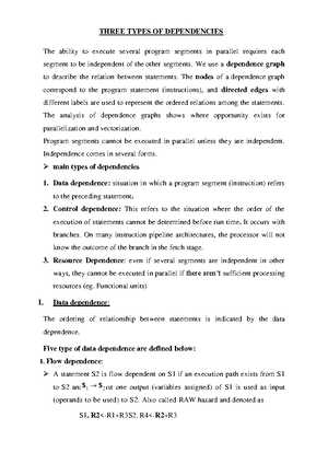 Standard IO Interfaces (PCI, SCSI, USB) - The processor transport is ...