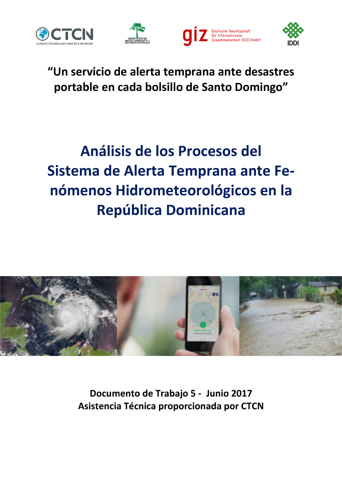 Analisis De Los Procesos De Sistema De Alerta Temprana COE - “Un ...