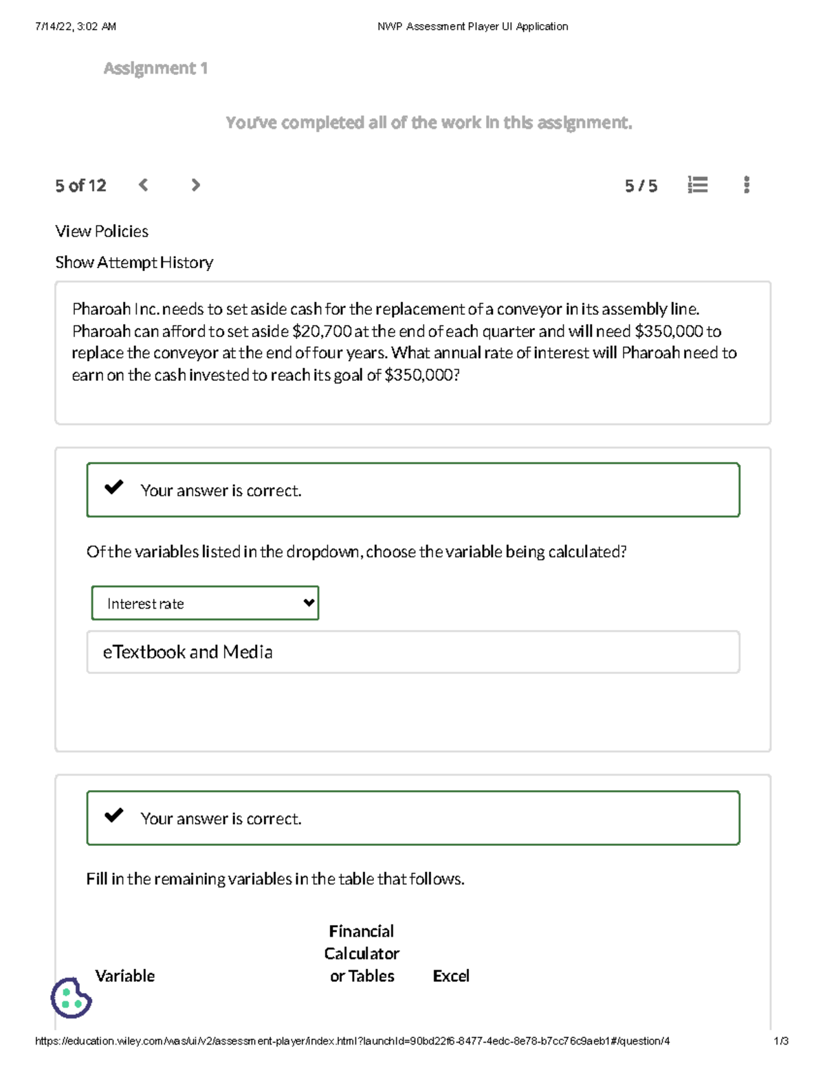 assignment zero introduction to wileyplus