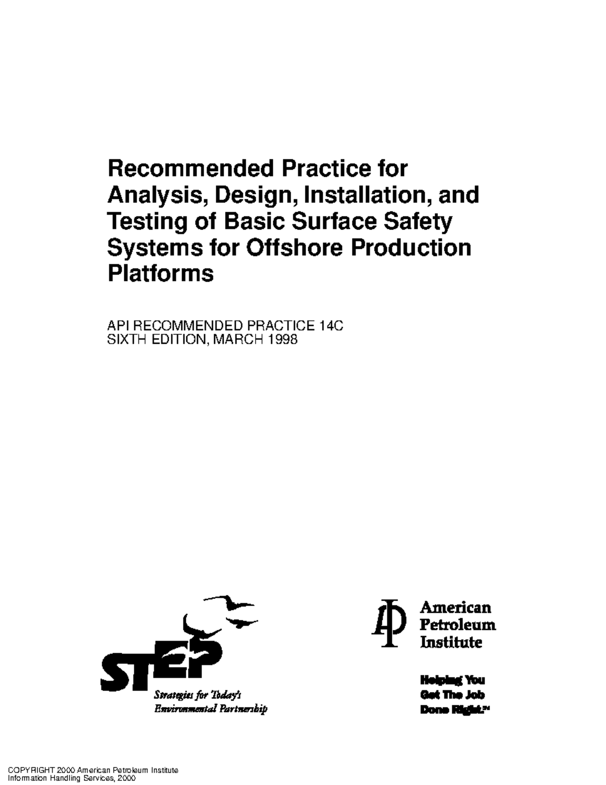 AP482F~1 - API - Recommended Practice for Analysis, Design ...