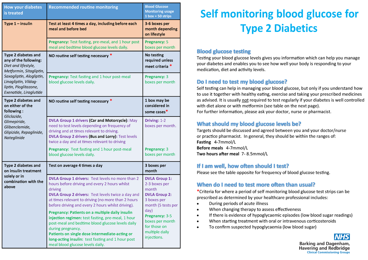 BGM patient leaflet Final - How your diabetes is treated Recommended ...