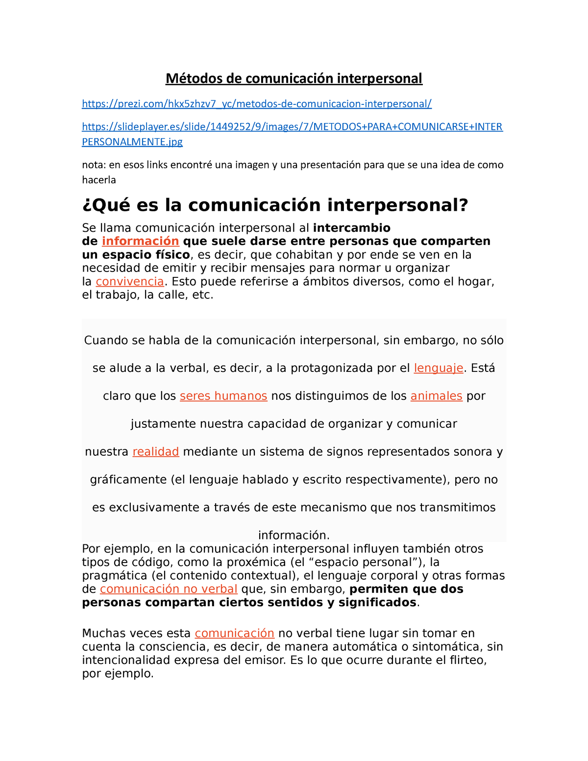 Metodo De Comunicacion Interpersonal Jannyry - Métodos De Comunicación ...