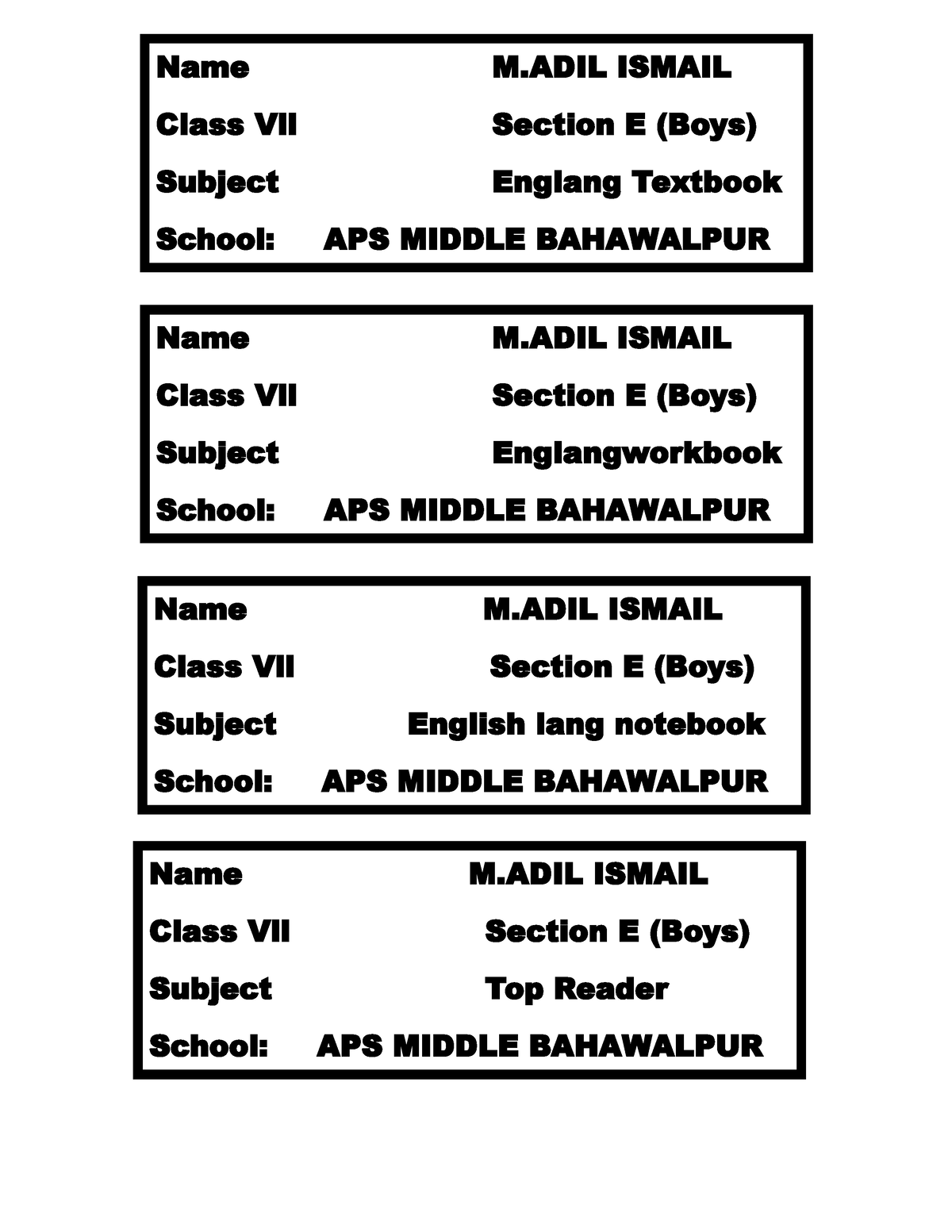 tag-names-to-use-name-m-ismail-class-vll-section-e-boys-subject