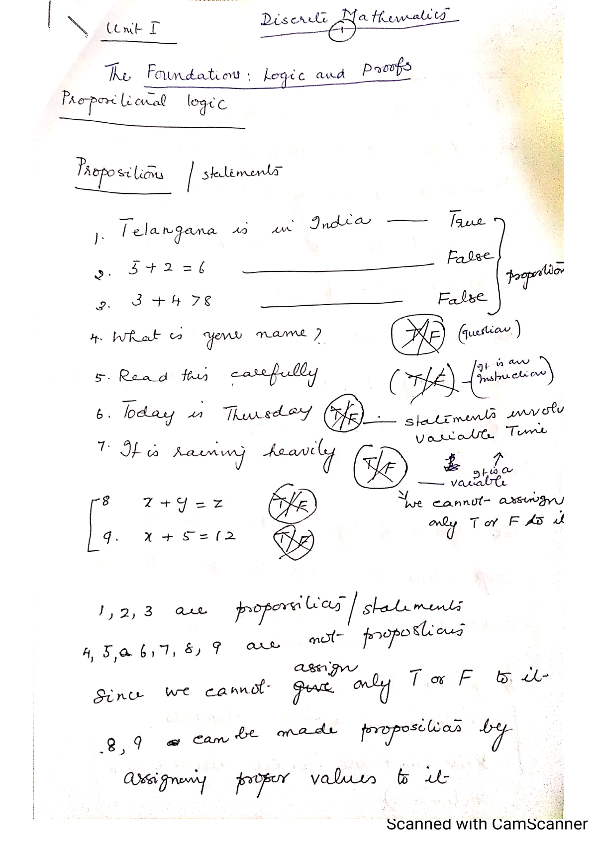 Day 2 07-04-2021 - Lecture Notes DM - Discrete Mathematics - Studocu