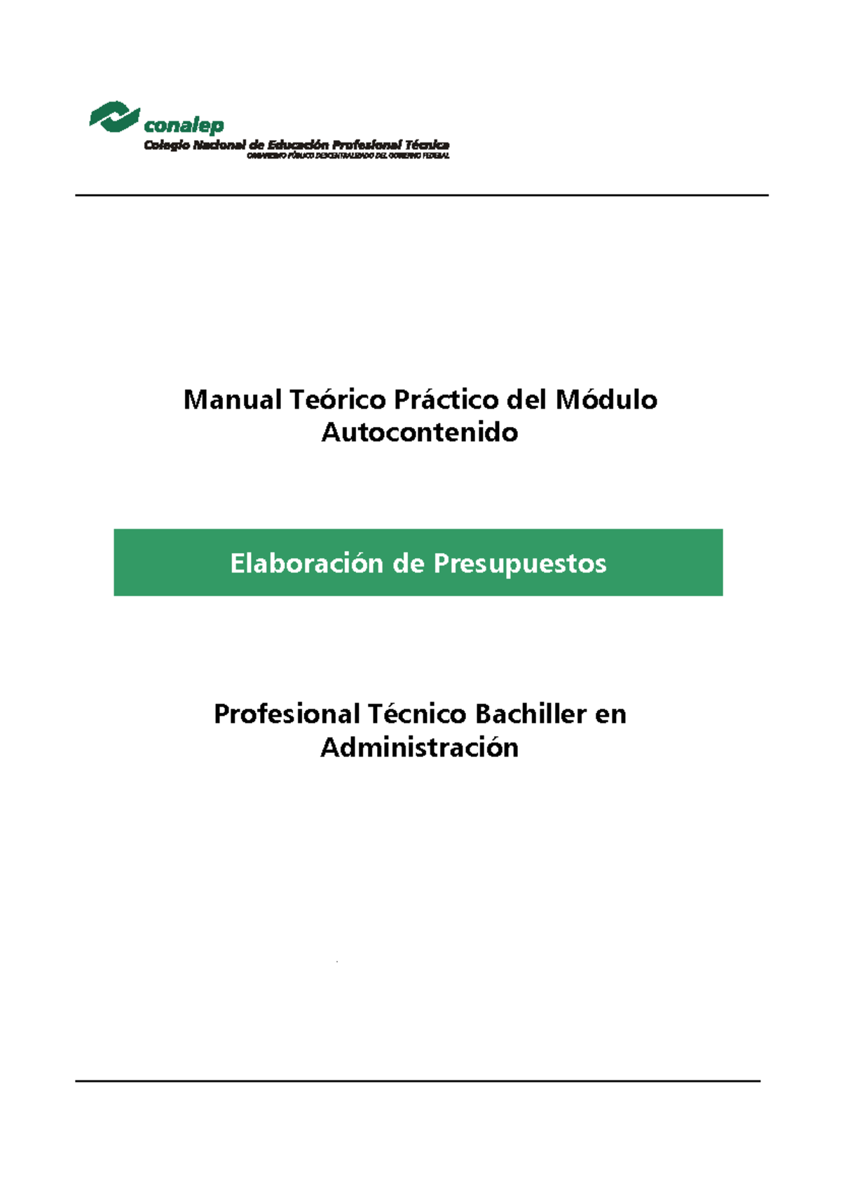 Manual Teorico Practico del Modulo Autoc - Manual Teórico Práctico del ...