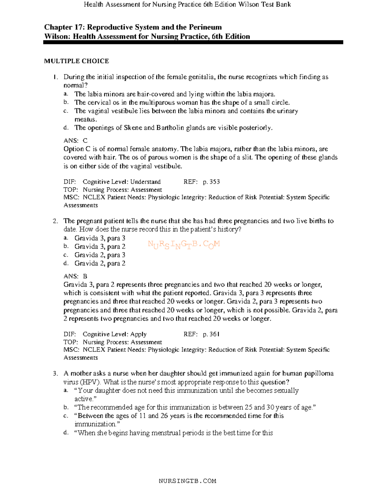 Is Your Perineum Knowledge Up To Date? Test Yourself! - cfzes69