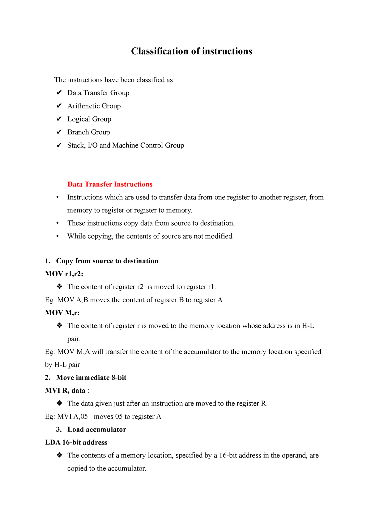 classification-of-instructions-these-instructions-copy-data-from