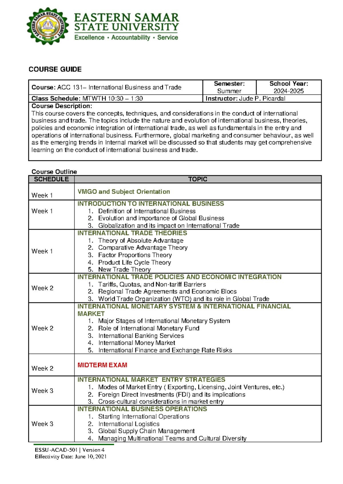 Inbound 7018157680553528563 - ESSU-ACAD-501 | Version 4 COURSE GUIDE ...
