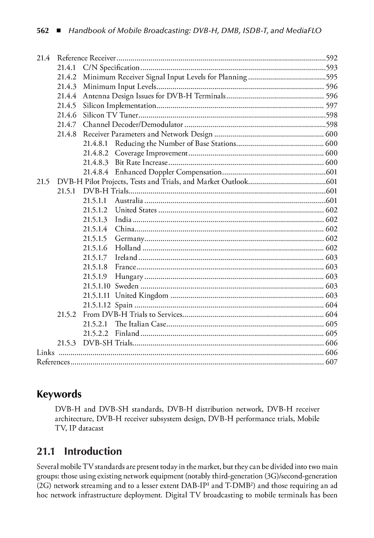 Handbook Of Mobile Broadcasting DVB-H, DMB, ISDB-T, AND Mediaflow-59 ...