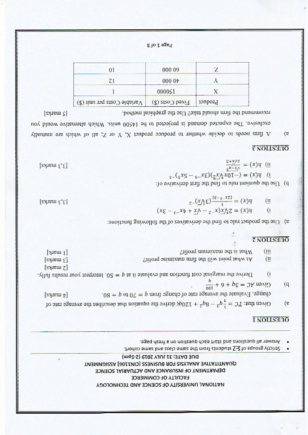 Assignment 1 - For Practices Purposes - Financial Accounting - Studocu