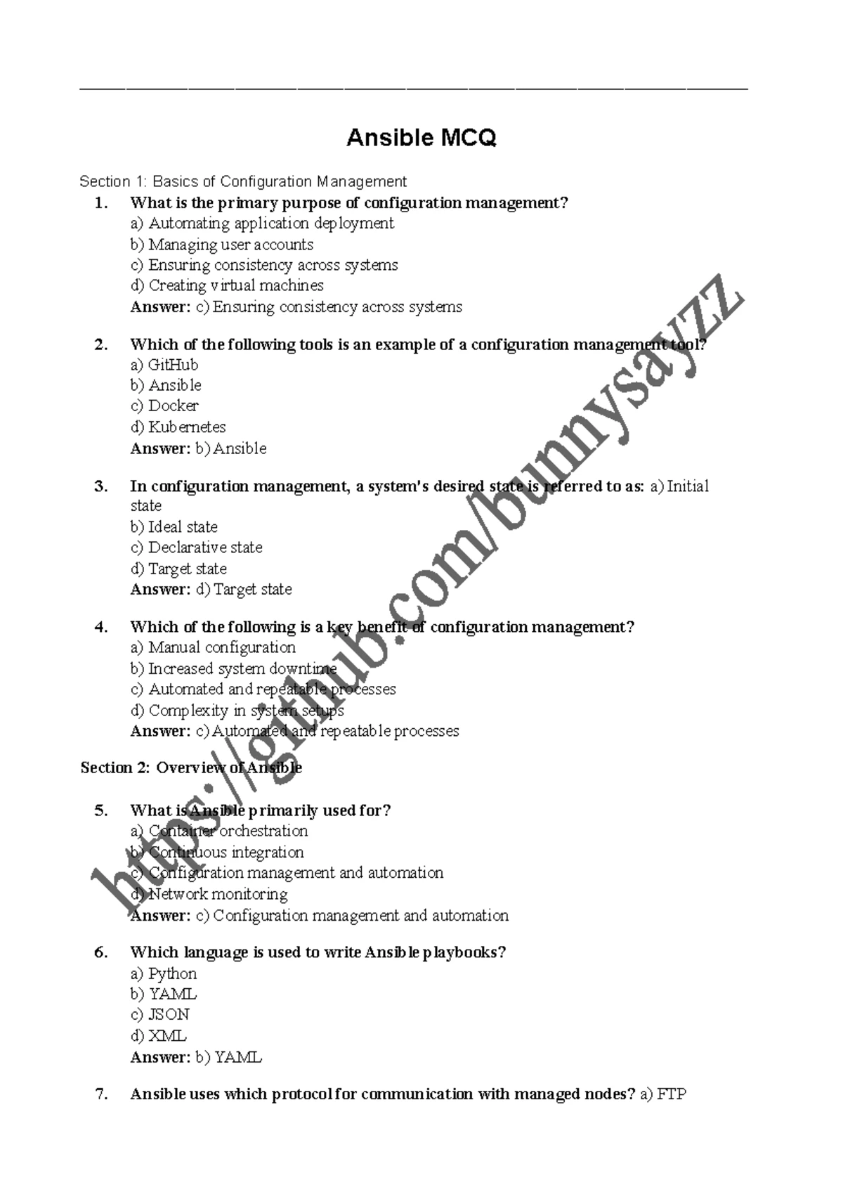 Unit123devops - int 333 devops puppet mcqs nagios mcqs - Puppet Basics ...