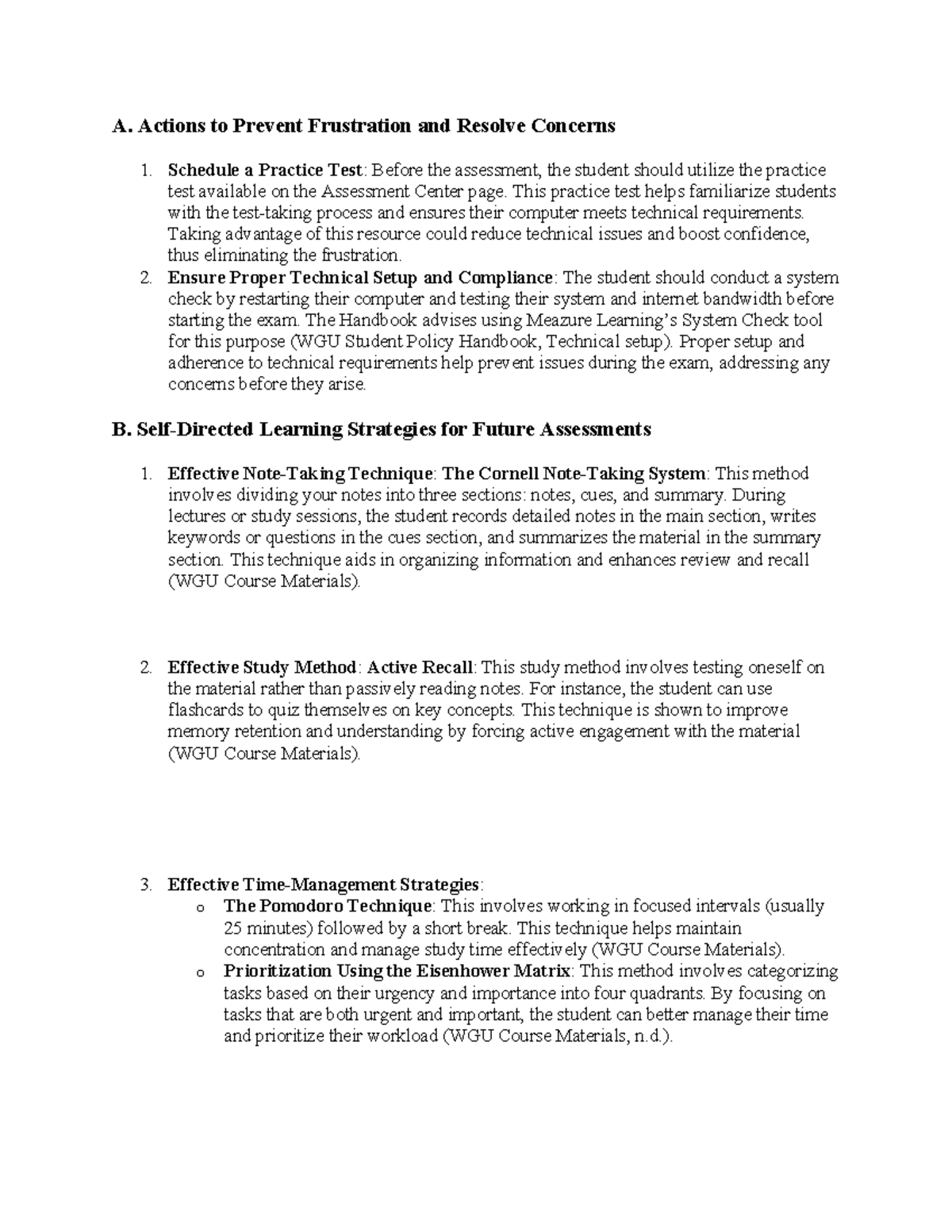 d839-task-2-a-actions-to-prevent-frustration-and-resolve-concerns